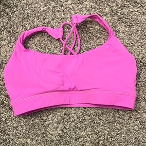 J80 Fit Women's Pink Sports Bra